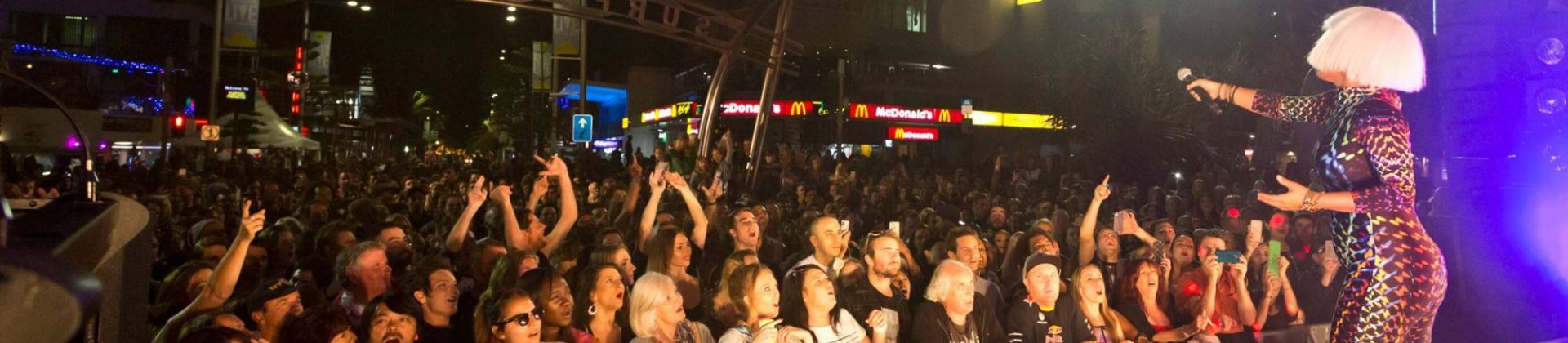 Surfers Paradise Live Free Music Event - 6 to 8 May 2016